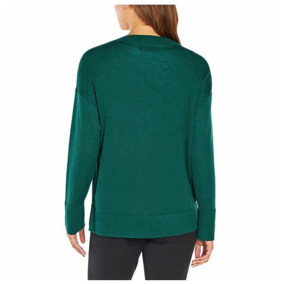 Banana Republic Women’s Merino Green V Neck Sweater New - Picture 2 of 5